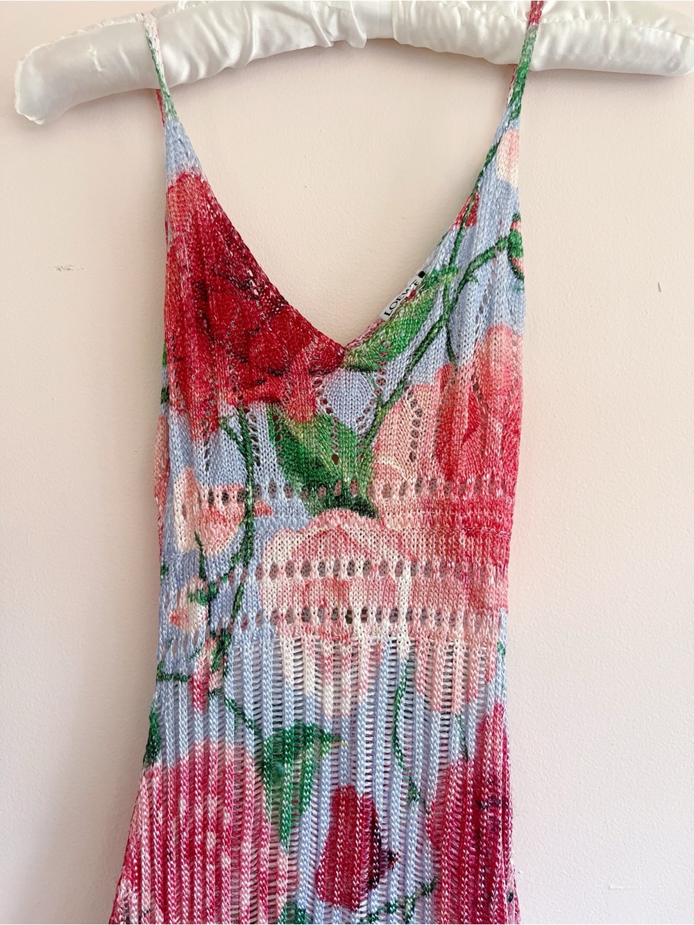 Loewe x Paula’s Ibiza Rose Knit Dress XS - Picture 4 of 9